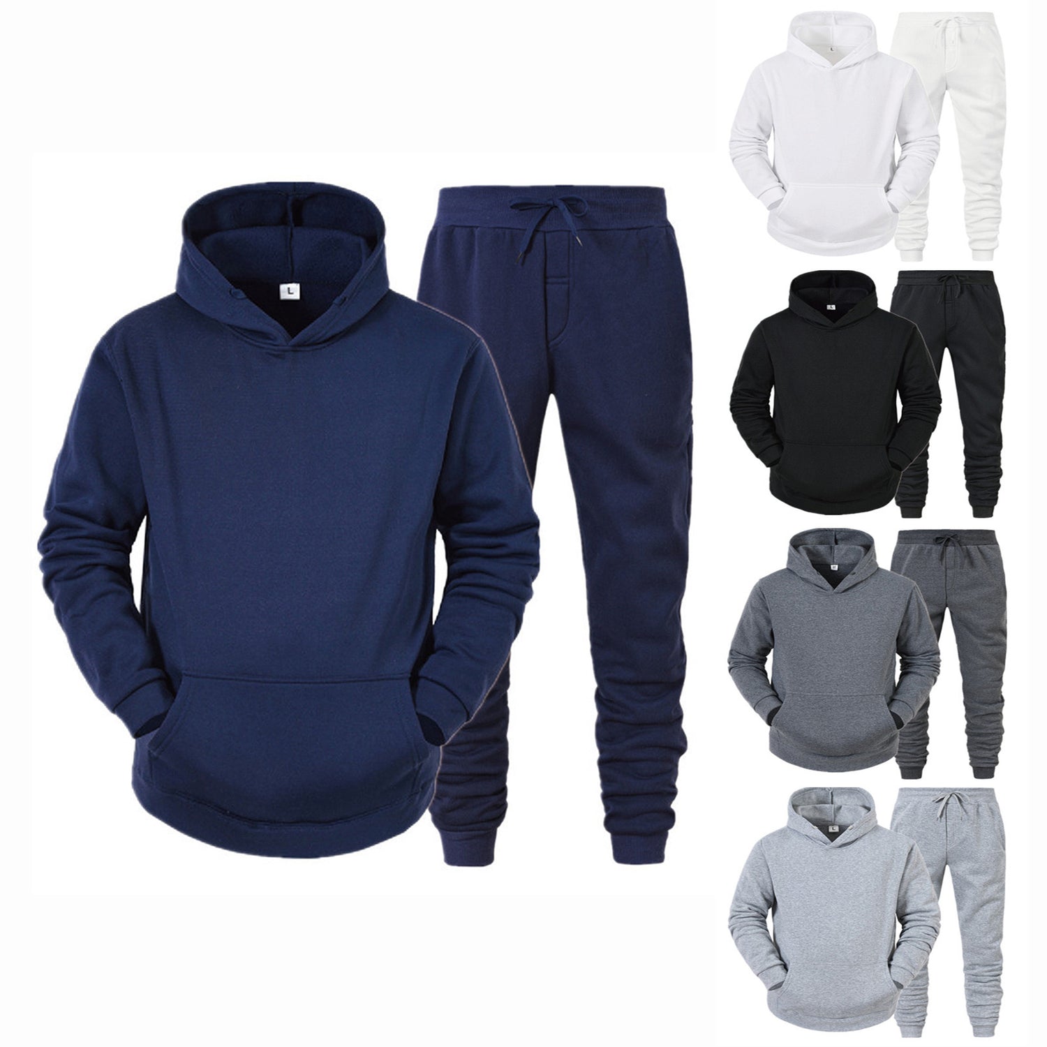 Mens Casual Two Piece Set