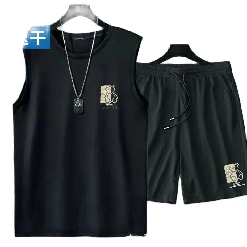 Mens Summer Tank Top Set