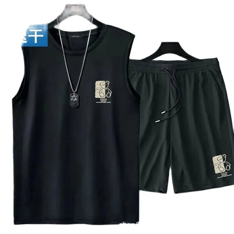 Mens Summer Tank Top Set