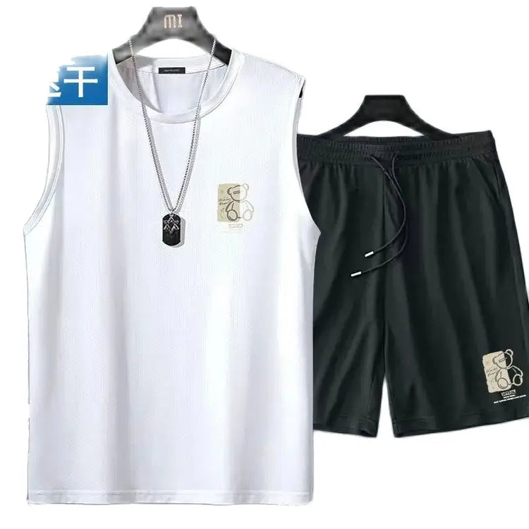 Mens Summer Tank Top Set