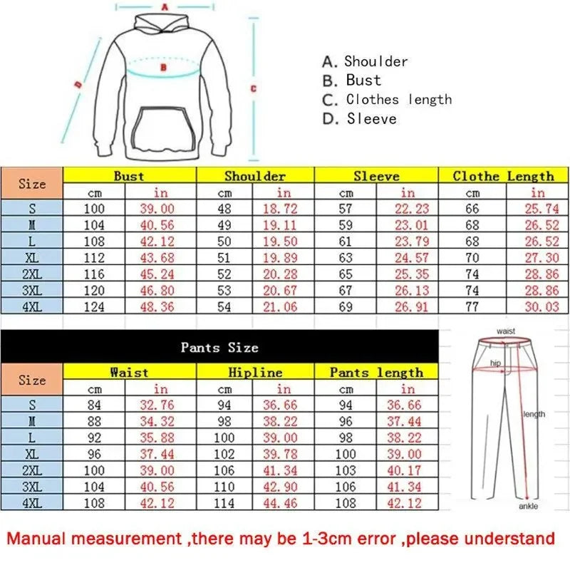 Mens Casual Two Piece Set