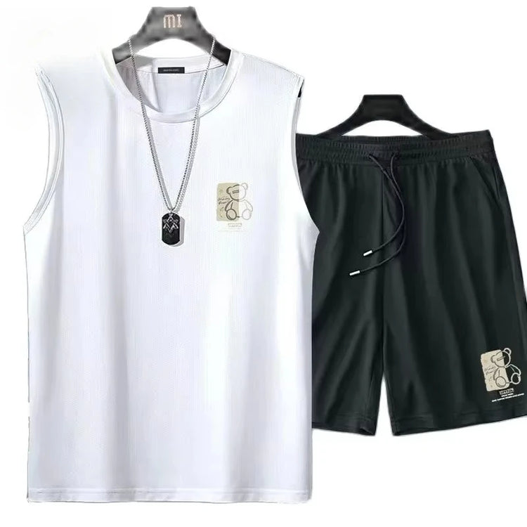 Mens Summer Tank Top Set
