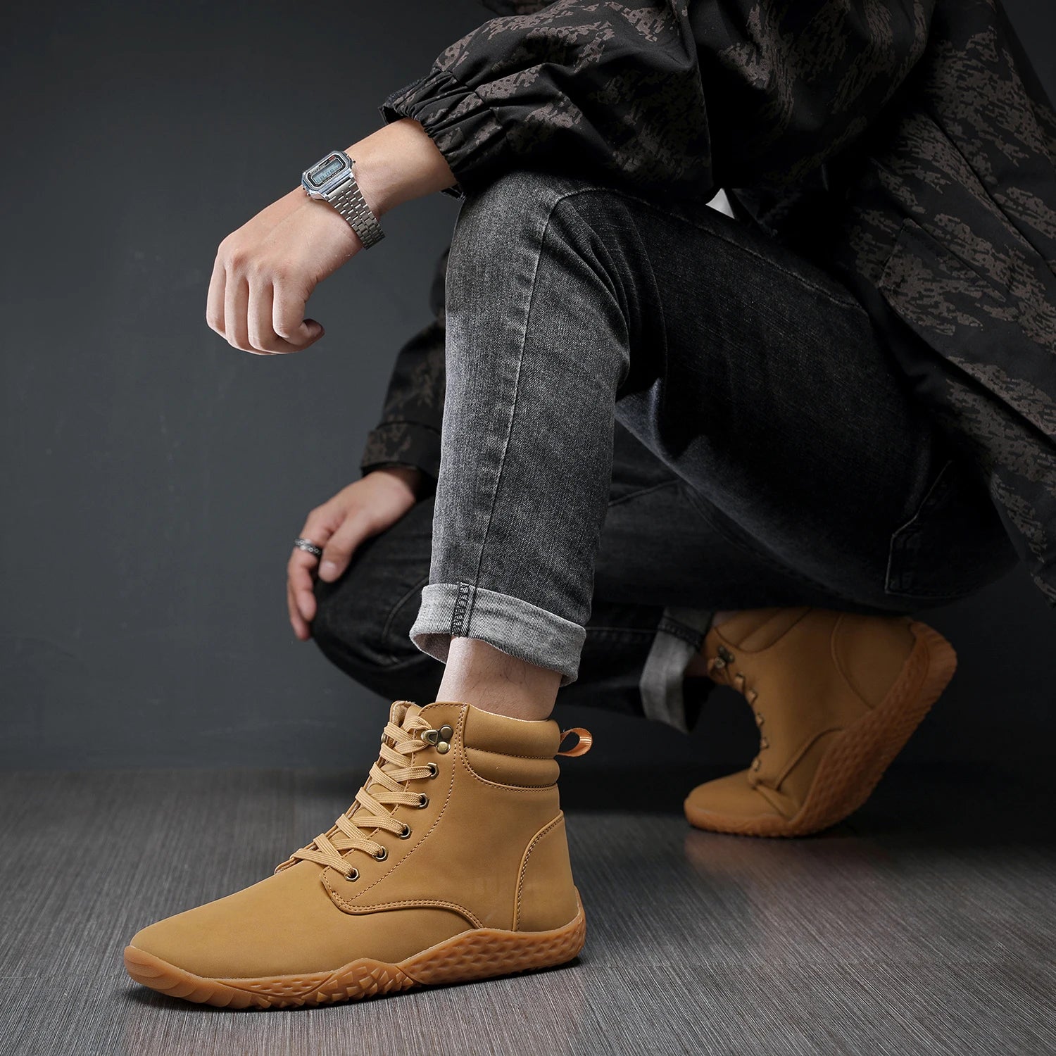 Mens Lace Up Casual Shoes